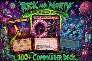 Nekusar, the Mindrazer – Ric.k & Mor.ty Commander Proxy Deck | 100 Cards