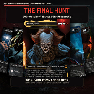 The Final Hunt Horror Commander Proxy Deck – Sen Triplets | 100+ Custom Art Cards | ProxyTCG