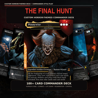 The Final Hunt Horror Commander Proxy Deck – Sen Triplets | 100+ Custom Art Cards | ProxyTCG