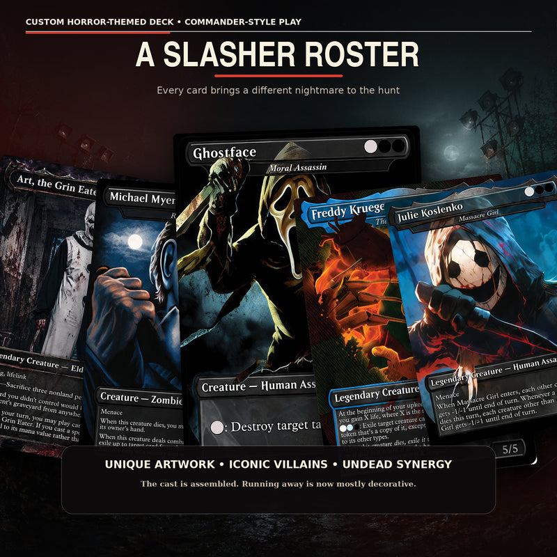 The Final Hunt Horror Commander Proxy Deck – Sen Triplets | 100+ Custom Art Cards | ProxyTCG