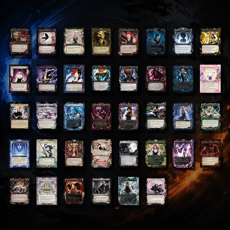 Bleach Ichigo Commander Proxy Deck – Jodah 5-Color Legendary | 100+ Custom Art Cards
