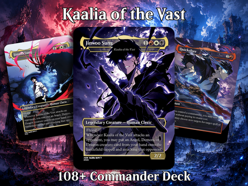 | New | Solo Leveling Commander Deck – 112+ Cards | ProxyTCG