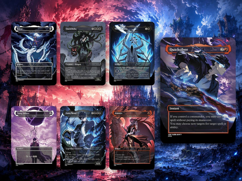 Solo Leveling Commander Deck – 112+ Cards | ProxyTCG