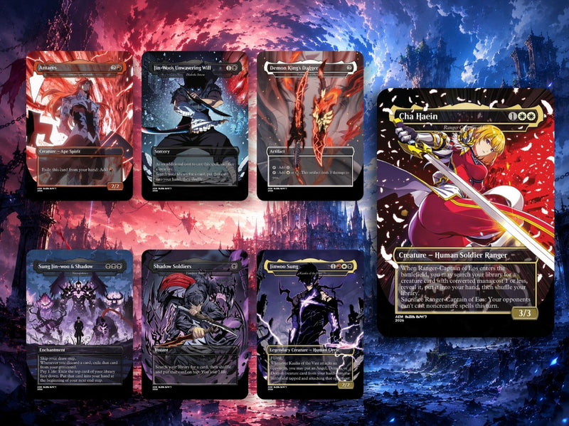 Solo Leveling Commander Deck – 112+ Cards | ProxyTCG
