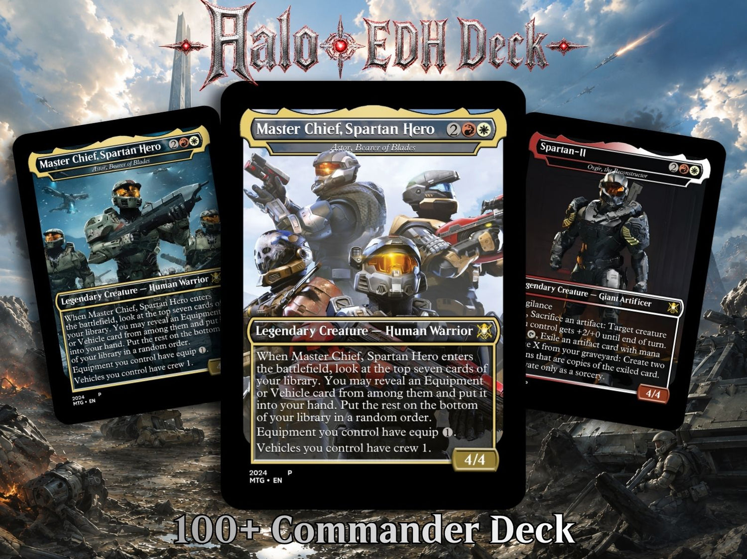 Halo Infinite Commander Deck - 120+ Cards | ProxyTCG