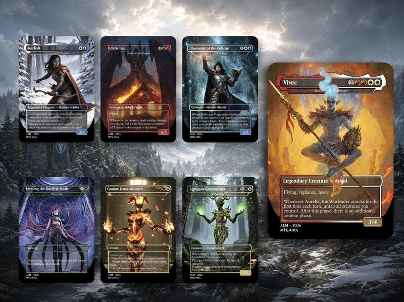 Skyrim Themed Commander Deck – 116+ Cards | ProxyTCG