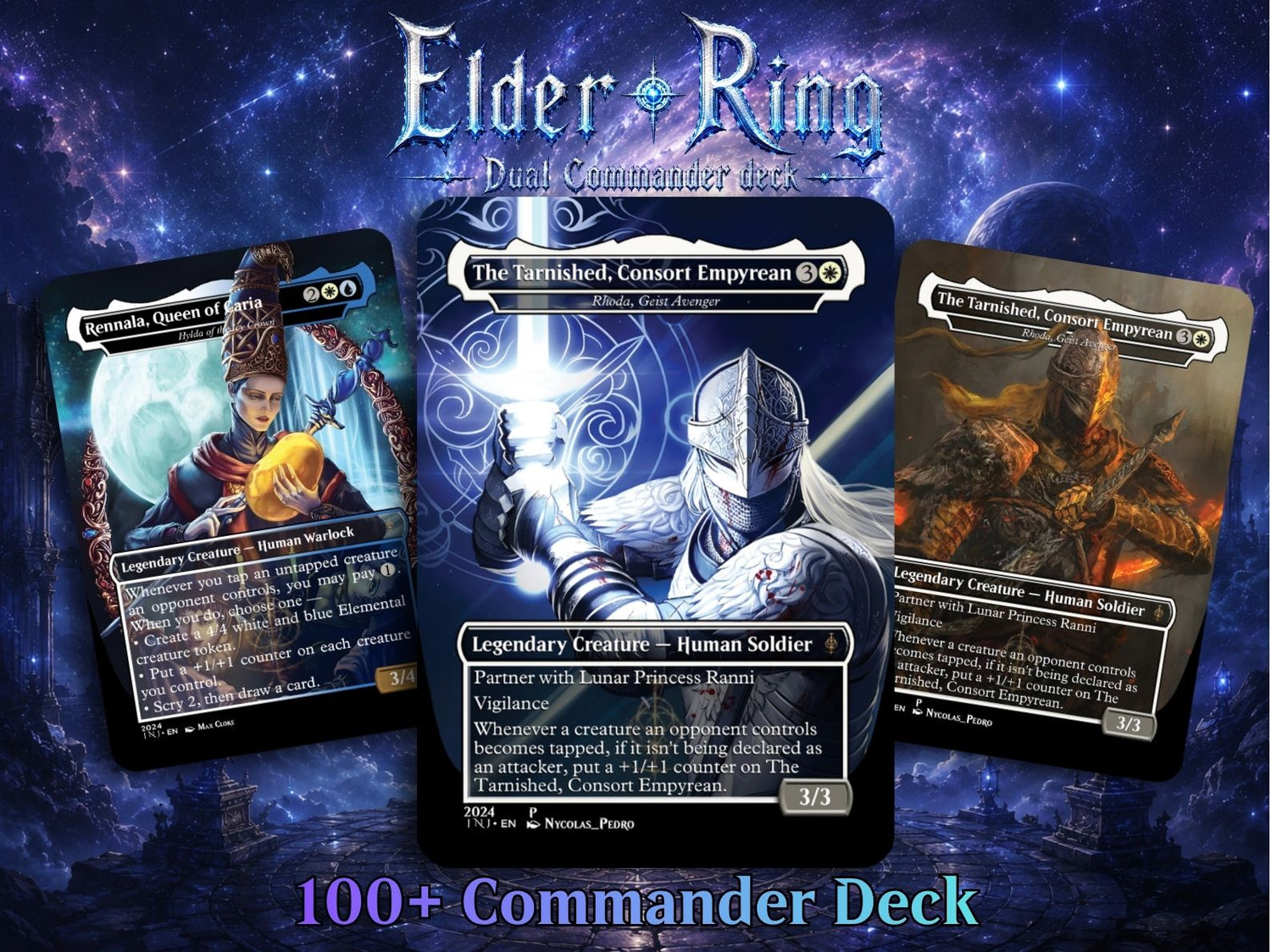 Elden Ring Themed Dual-Commander Deck - 114+ Cards | ProxyTCG