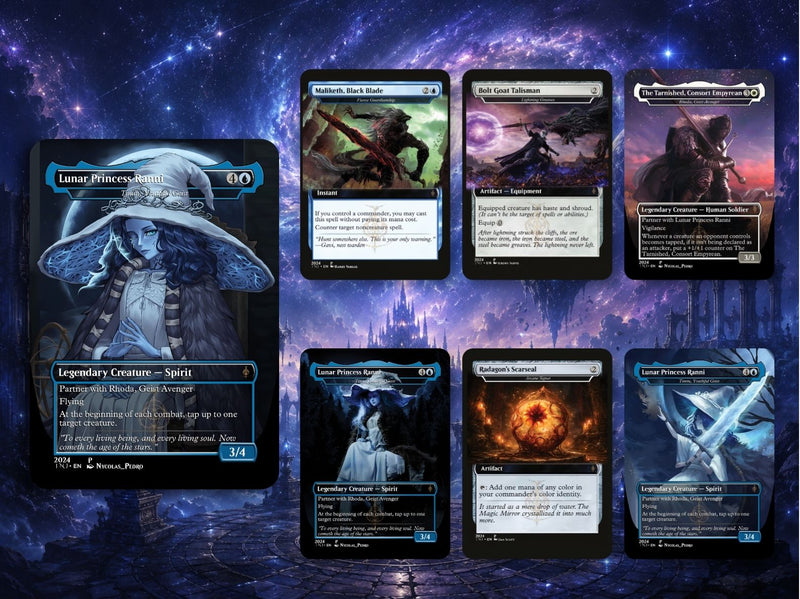 Elden Ring Themed Dual-Commander Deck - 114+ Cards | ProxyTCG