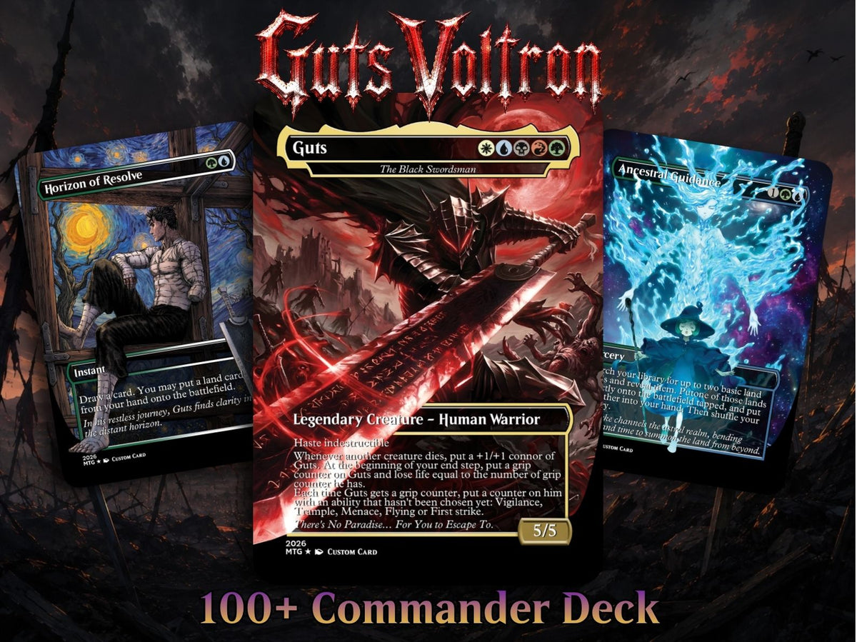 Guts Voltron Commander Deck | 129+ Cards | ProxyTCG
