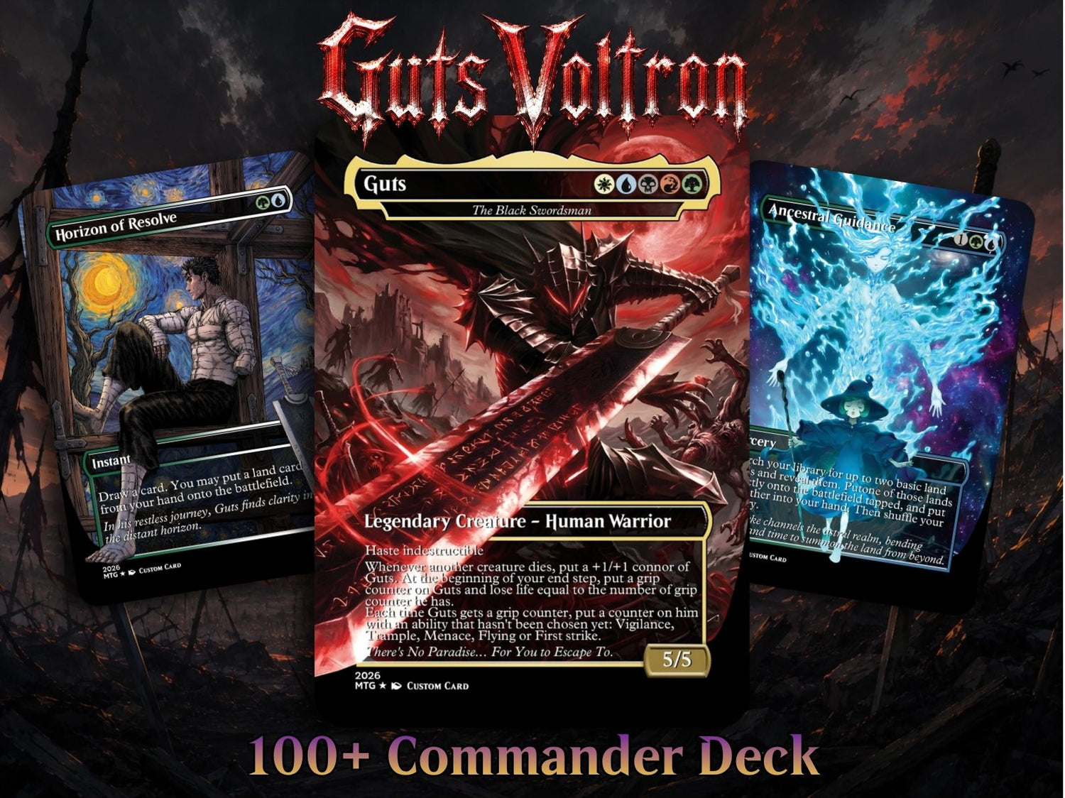 Guts Voltron Commander Deck | 129+ Cards | ProxyTCG