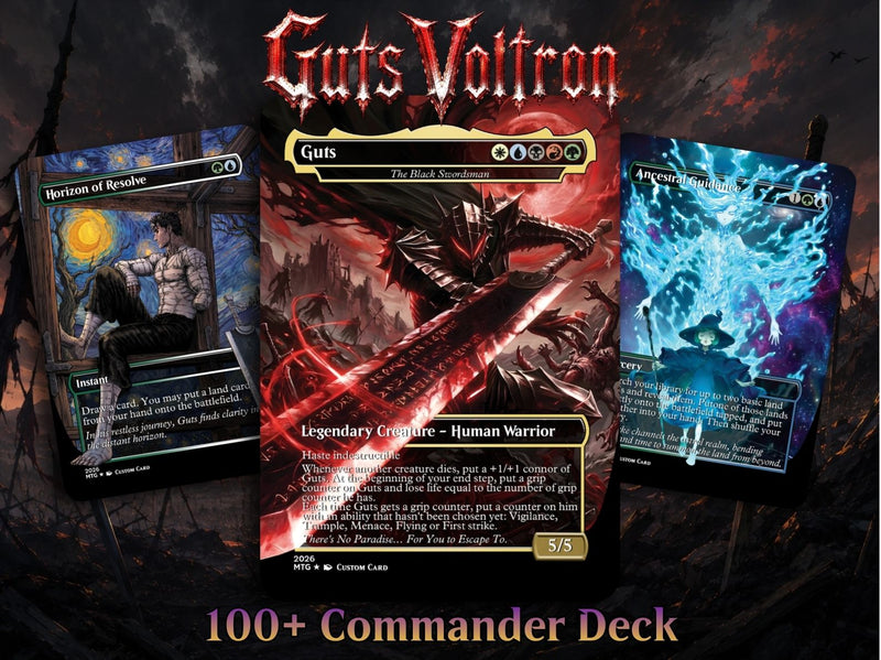Guts Voltron Commander Deck | 129+ Cards | ProxyTCG