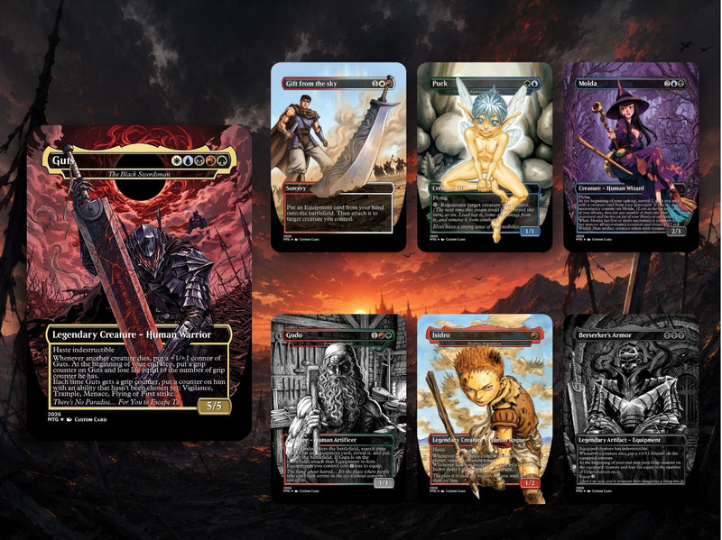 Guts Voltron Commander Deck | 129+ Cards | ProxyTCG