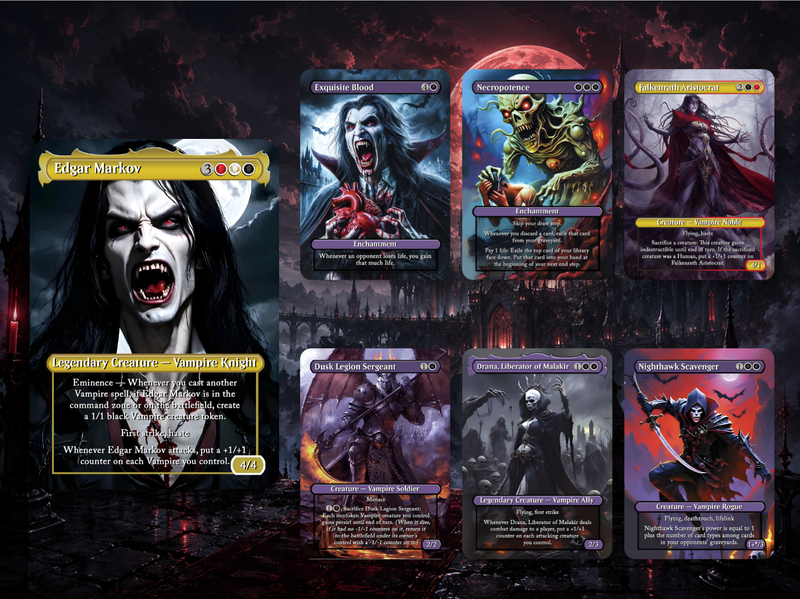 Vampire Commander Deck - 116+ Cards - ProxyTCG