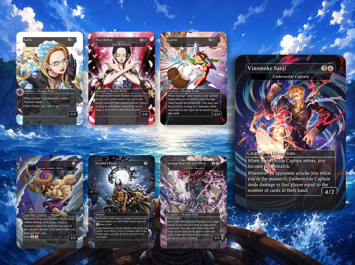 One Piece Commander Deck | 121+ Cards | ProxyTCG