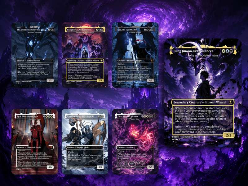 Solo Leveling Commander Deck V2 – 117+ Cards | ProxyTCG