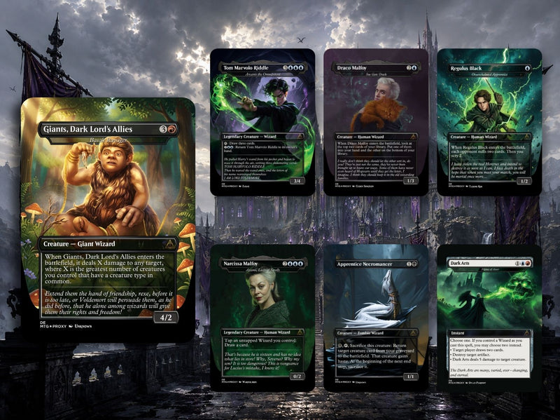 Voldemort’s Legion Commander Deck – 107+ Cards | ProxyTCG