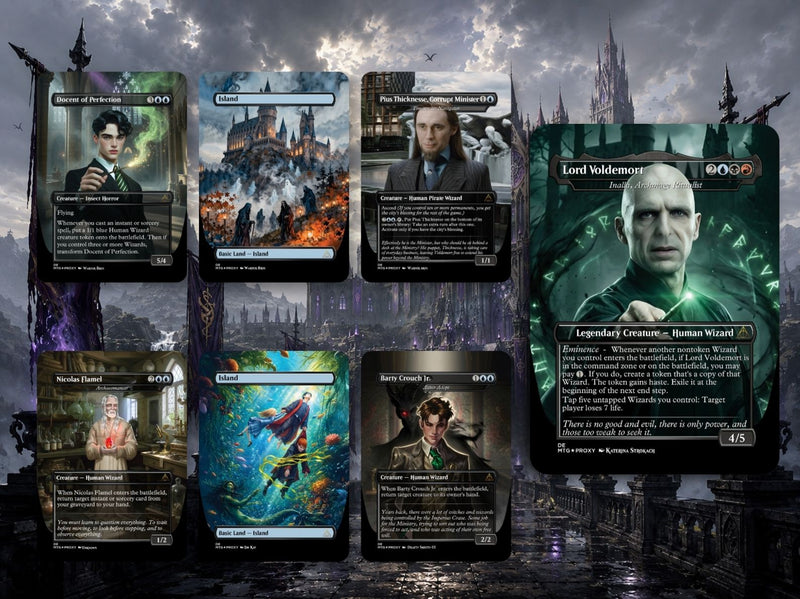 Voldemort’s Legion Commander Deck – 107+ Cards | ProxyTCG