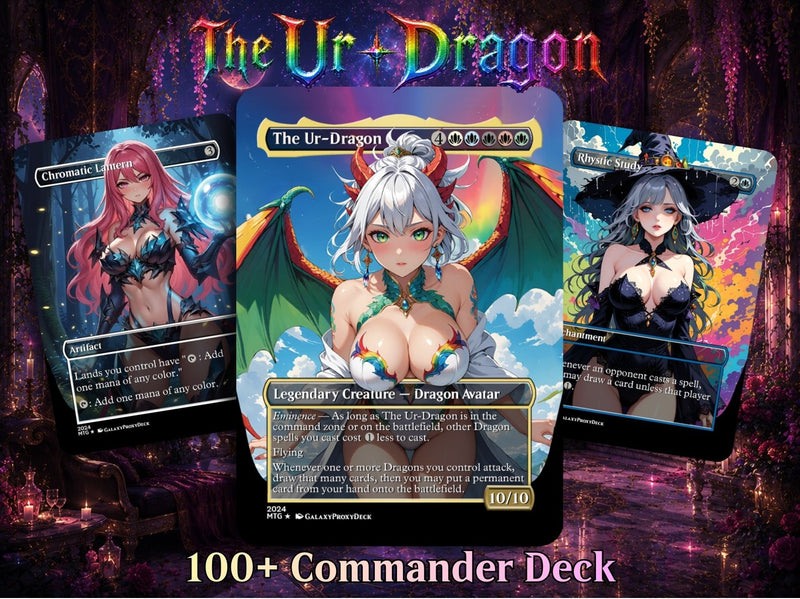 The UR-DRAGON Commander Deck – 109+ Cards | ProxyTCG
