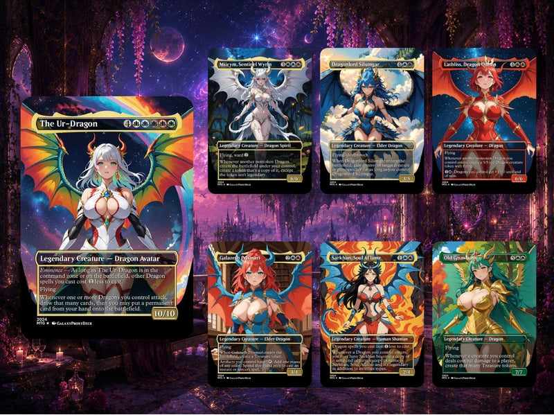 The UR-DRAGON Commander Deck – 109+ Cards | ProxyTCG