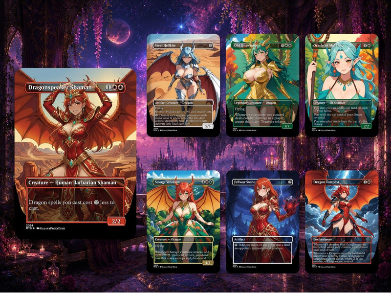 The UR-DRAGON Commander Deck – 109+ Cards | ProxyTCG