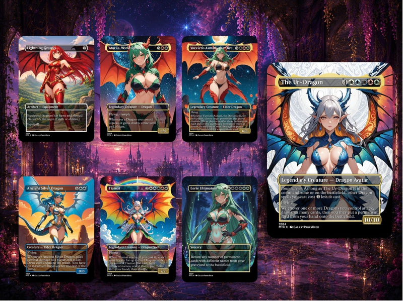 The UR-DRAGON Commander Deck – 109+ Cards | ProxyTCG