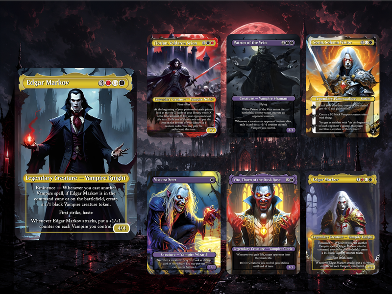 Vampire Commander Deck - 116+ Cards - ProxyTCG