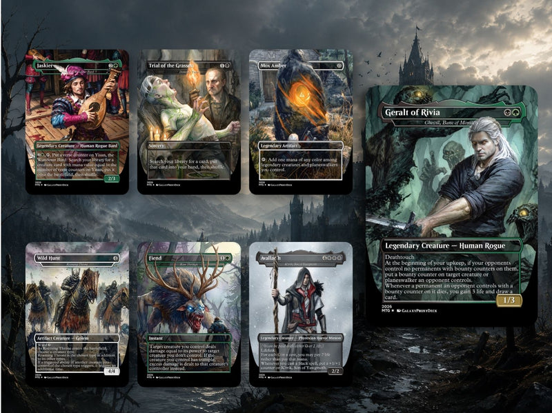 Witcher Themed Commander Deck - 117+ Cards | ProxyTCG