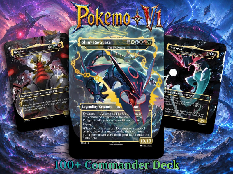 Pokémon Commander Deck Ver 1 | 112+ Cards | ProxyTCG