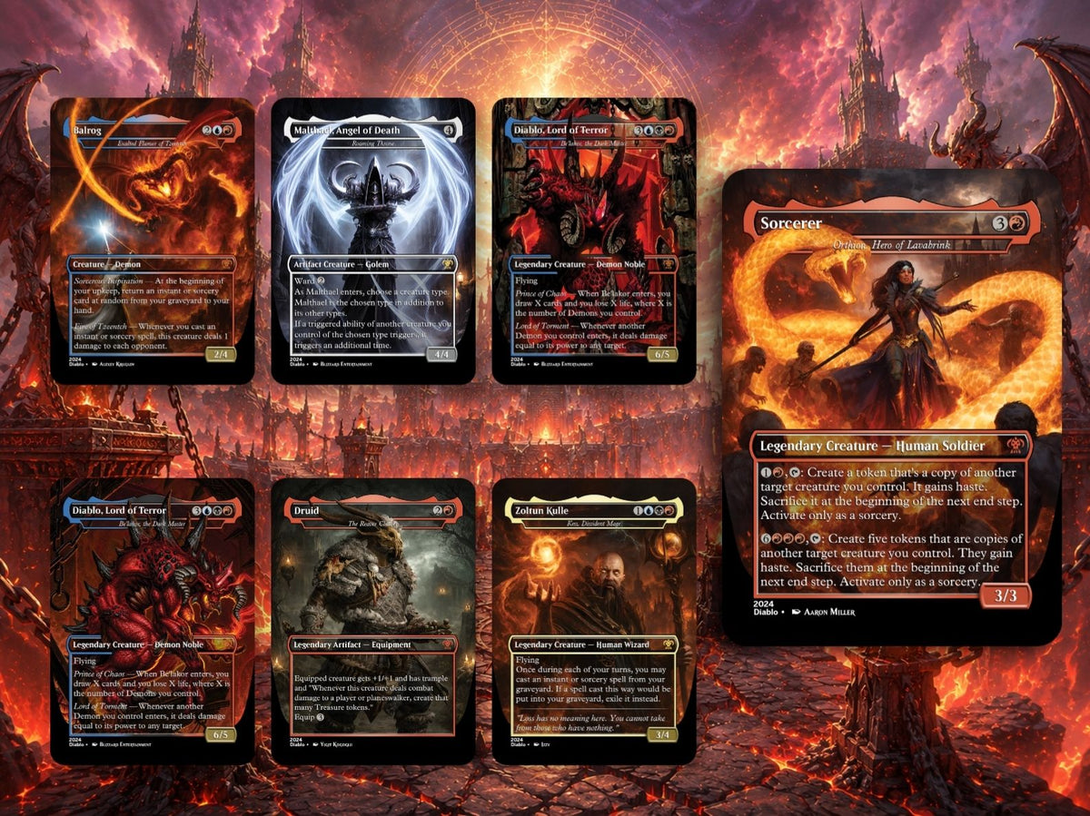 Diablo Themed Proxy Commander Deck - 105+ Cards | ProxyTCG