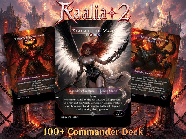 Kaalia of the Vast 2 Commander Deck | 113+ Cards | ProxyTCG