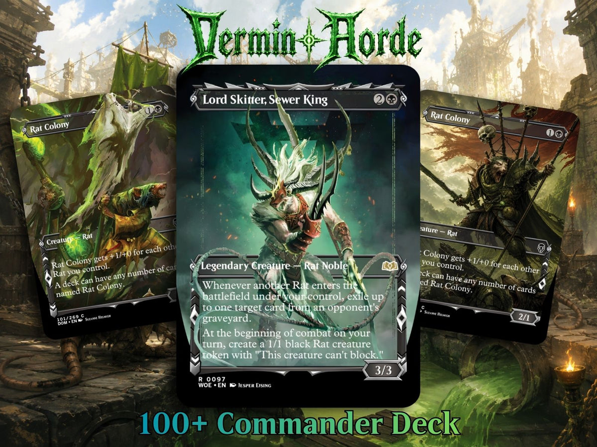 Vermin Horde Commander Deck - 103+ Cards | ProxyTCG