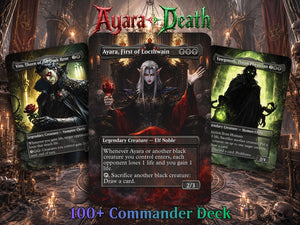 Ayara Death by 1000 Cuts Gothic Sacrifice 100+ Cards | ProxyTCG