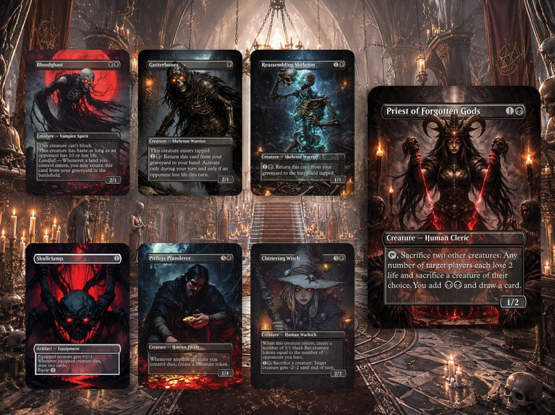 Ayara Death by 1000 Cuts Gothic Sacrifice 100+ Cards | ProxyTCG