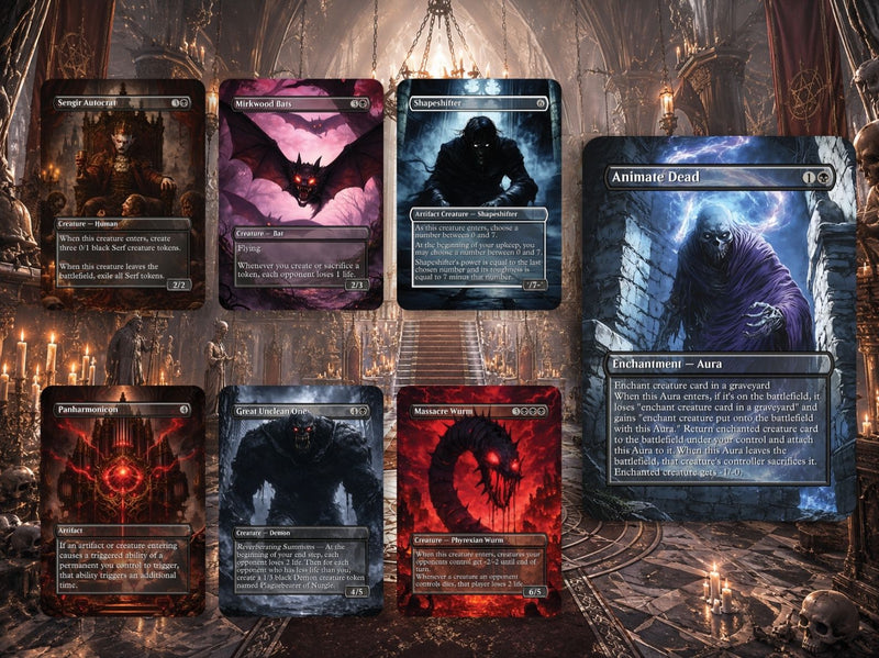 Ayara Death by 1000 Cuts Gothic Sacrifice 100+ Cards | ProxyTCG