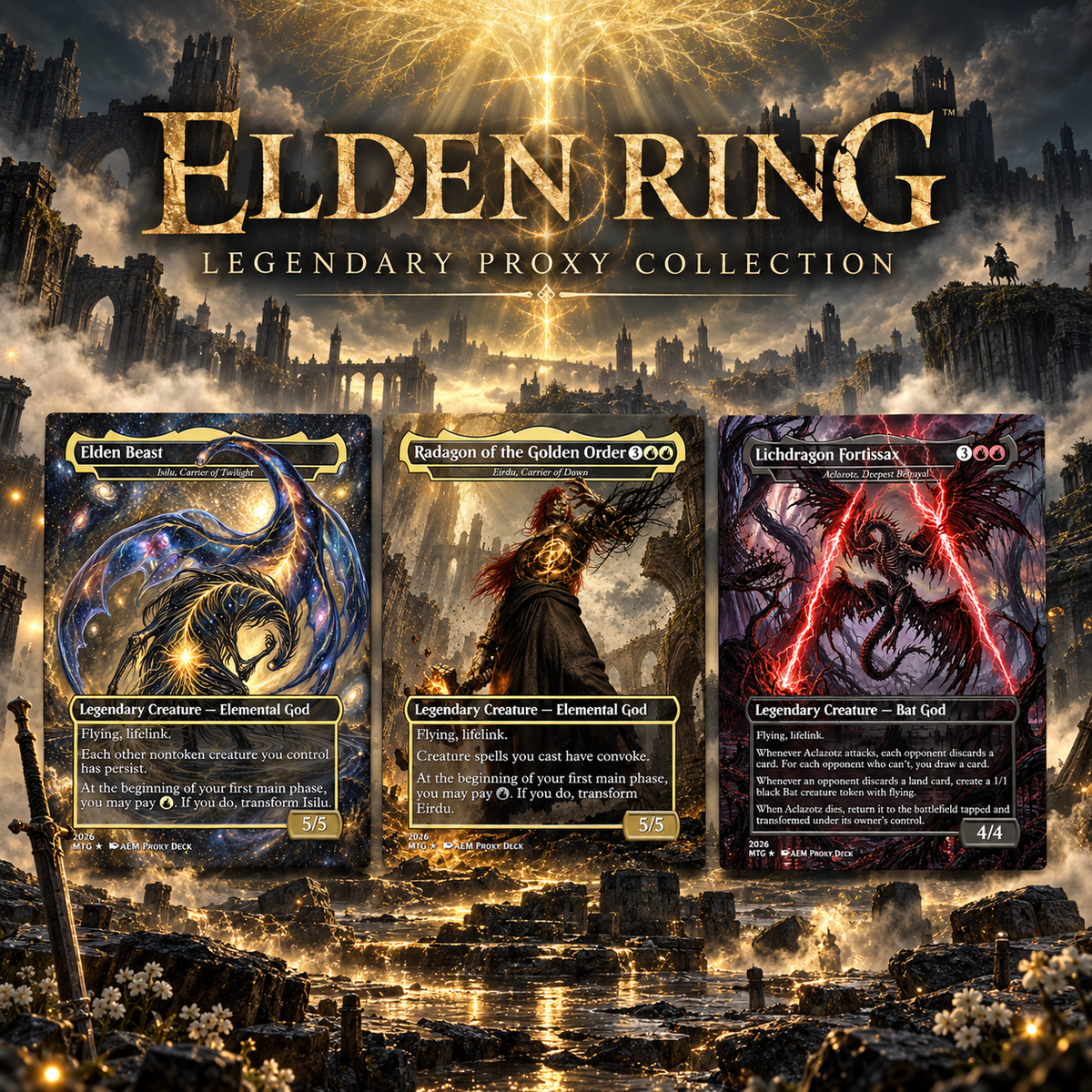 Elden Ring Commander Deck V3 – 100+ Cards | ProxyTCG