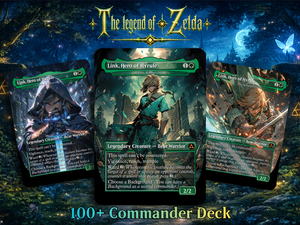 Savior of Hyrule Commander Deck | 116+ Cards | ProxyTCG