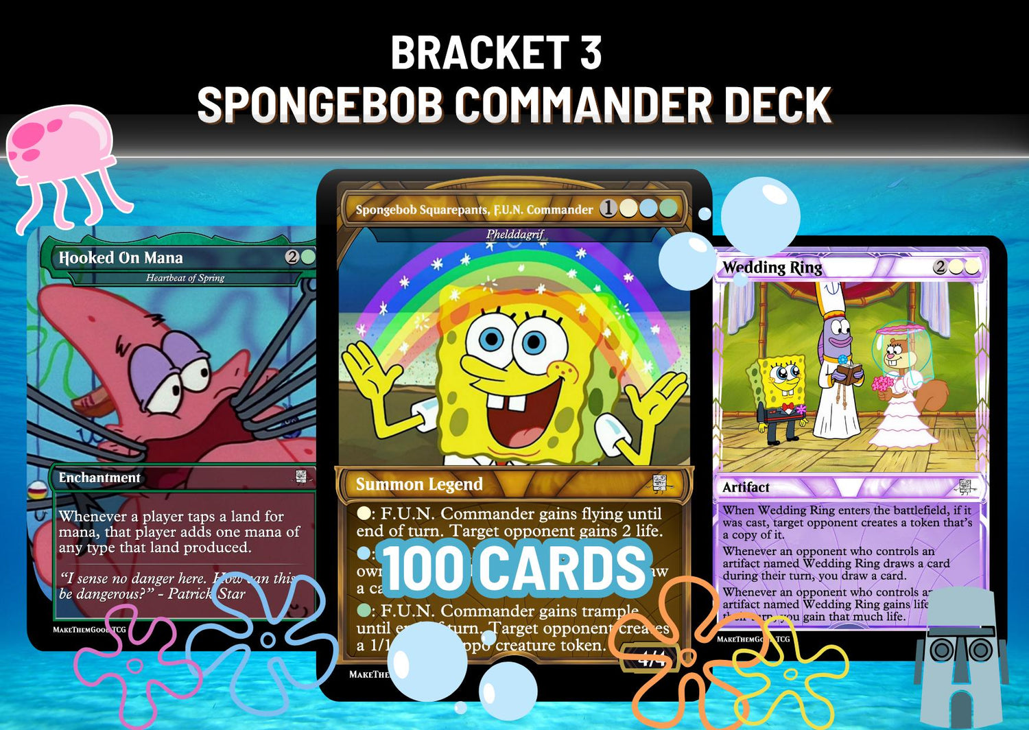 SpongeBob SquarePants Commander Deck – 113+ Cards | ProxyTCG