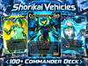 Shorikai Vehicles Commander Deck – 100+ Cards Custom Art EDH Set