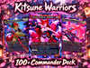 Kitsune Warriors Commander Deck – 100+ Cards Custom Art EDH Set
