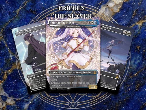 | New | Frieren the Slayer Anime Commander Deck | 100-Card MTG Proxy EDH Set | ProxyTCG