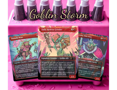 | New | Goblin Storm Commander Deck | 100+ Cards | ProxyTCG