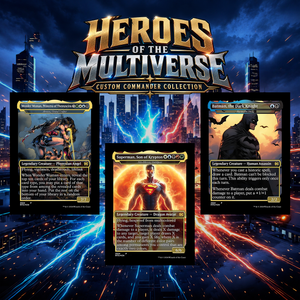 DC Superhero Commander Deck | 120+ Cards | ProxyTCG