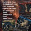 | New | The Ur-Dragon | 5-Color Dragon Tribal Commander Proxy Deck | 100 Cards | ProxyTCG