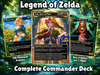 | New | Legend of Zelda Inspired | 138-Card MTG Proxy EDH Set | Hyrule Legendary Heroes Deck | ProxyTCG