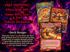 | New | Norin the Wary Rick and Morty Inspired | 100+ Card MTG Proxy EDH Set | Chaotic Burn Deck | ProxyTCG