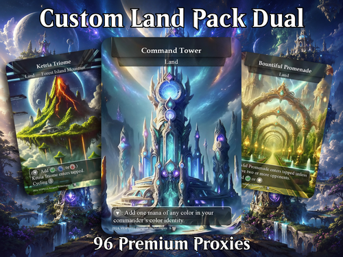 Dual, Fetch, Shock, Triome & Utility Lands | 90+ Cards | ProxyTCG