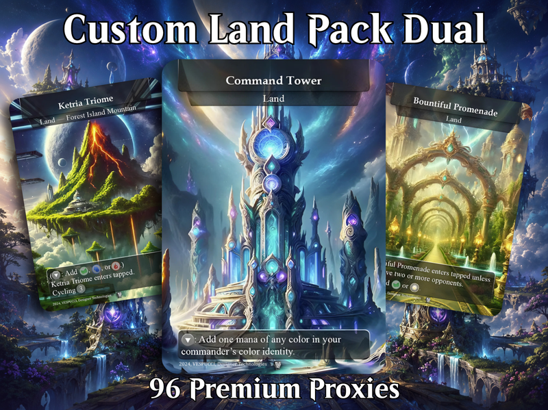 Dual, Fetch, Shock, Triome & Utility Lands | 90+ Cards | ProxyTCG