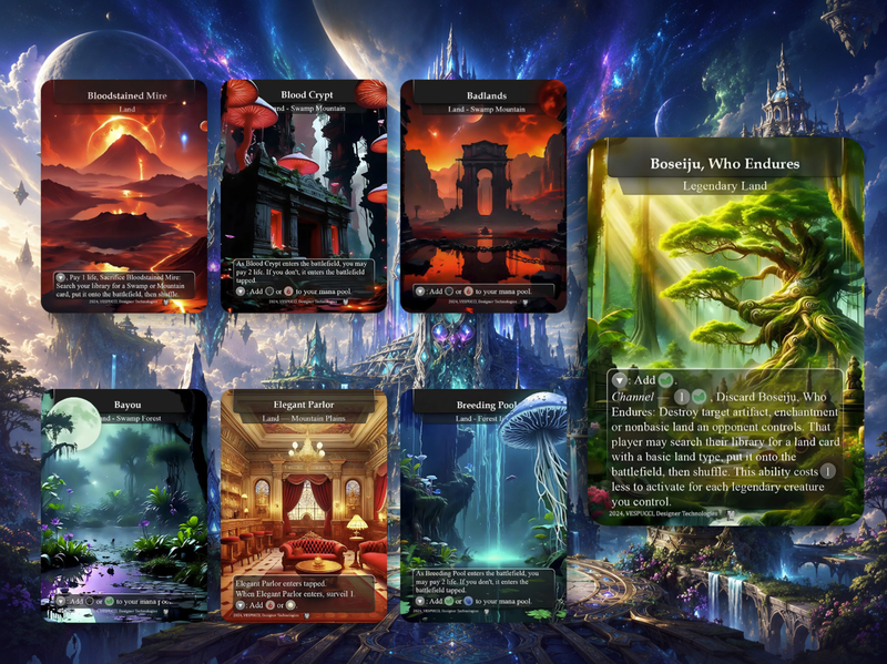Dual, Fetch, Shock, Triome & Utility Lands | 90+ Cards | ProxyTCG