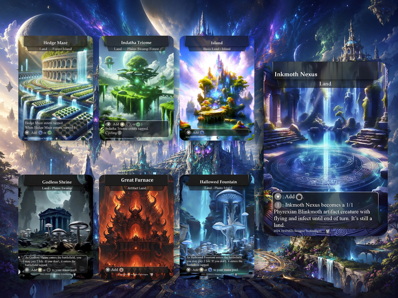 Dual, Fetch, Shock, Triome & Utility Lands | 90+ Cards | ProxyTCG