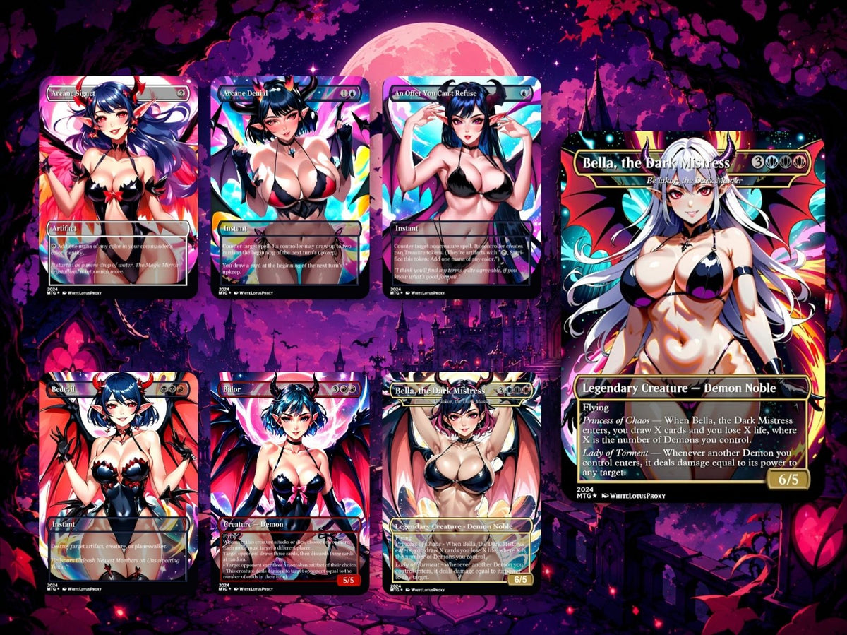 Demon Tribal Commander Deck - 109+ Cards | ProxyTCG
